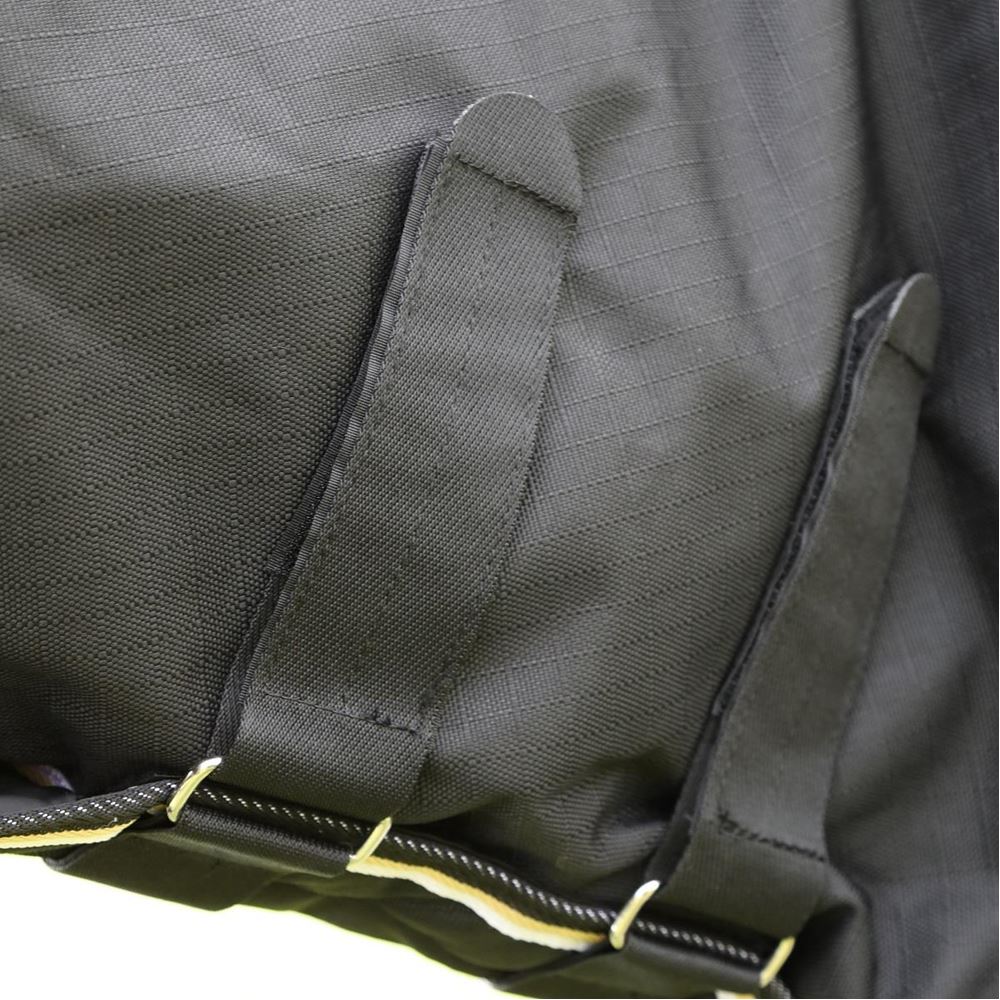 Shires Highlander Plus 200 Combo Turnout Rug (Black)