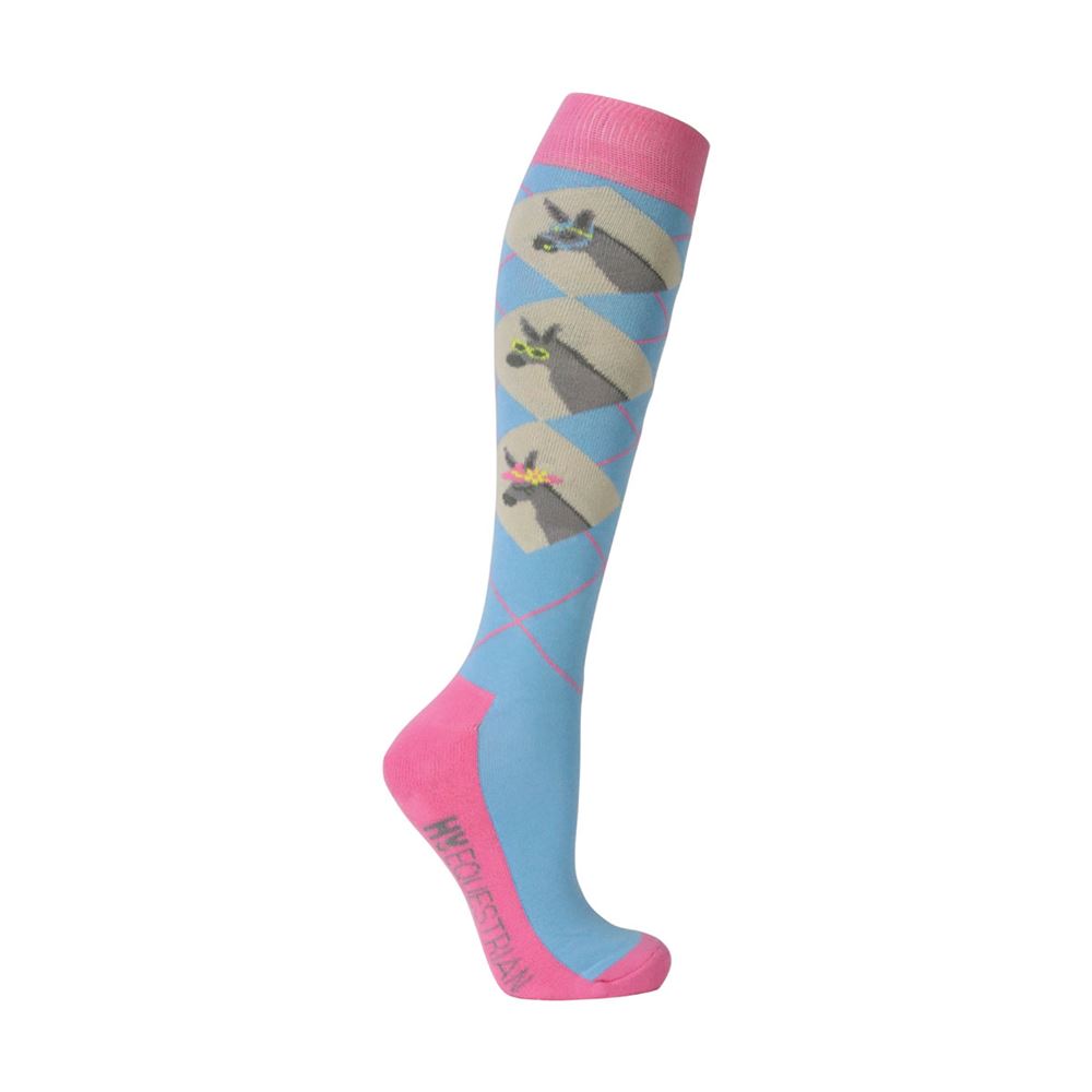 Hy Equestrian Seaside Donkey Socks (Pack of 3)
