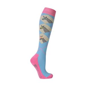 Hy Equestrian Seaside Donkey Socks (Pack of 3)