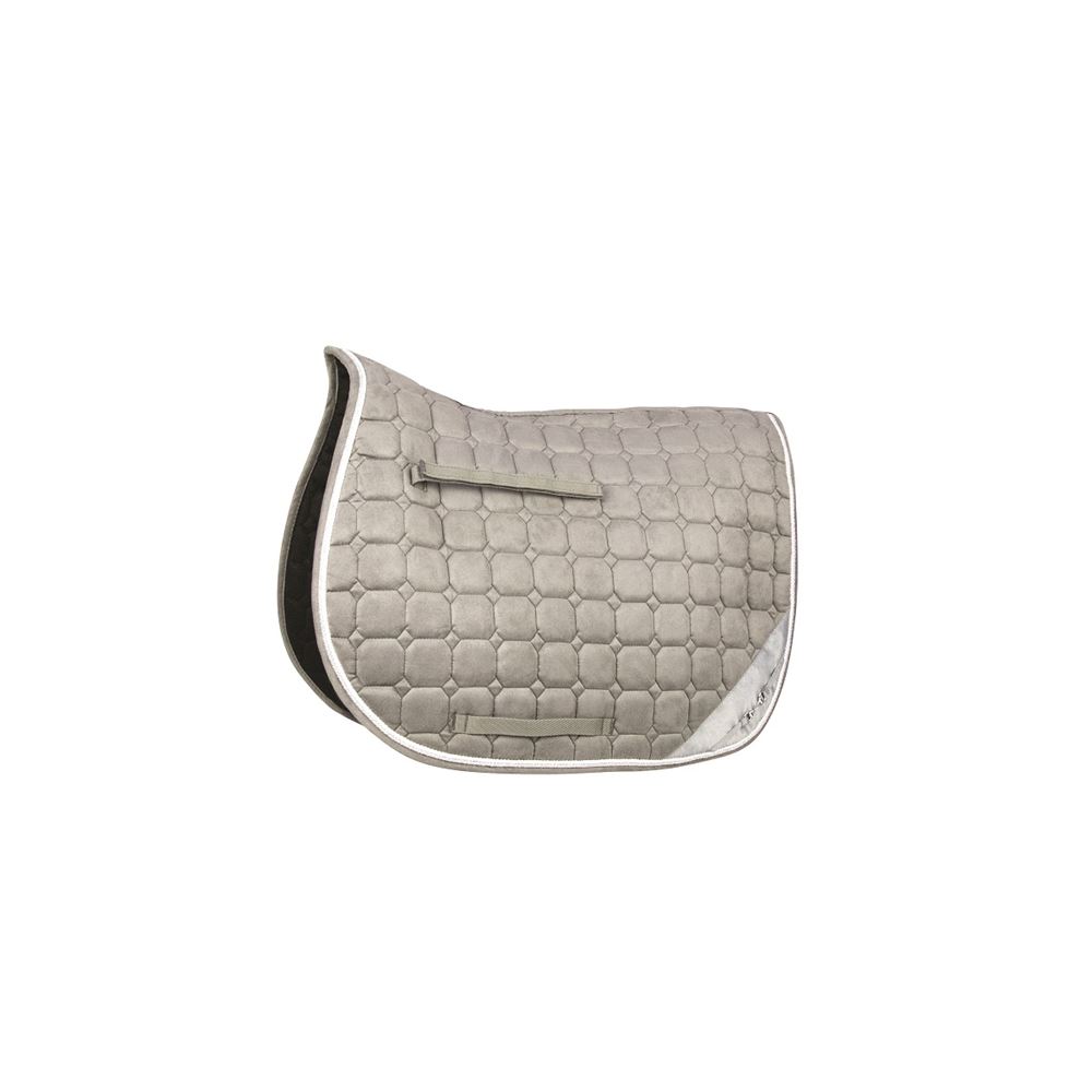 Hy Equestrian On The Bit Saddle Pad (Grey/Silver)