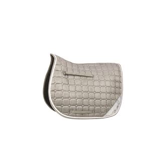 Hy Equestrian On The Bit Saddle Pad (Grey/Silver)