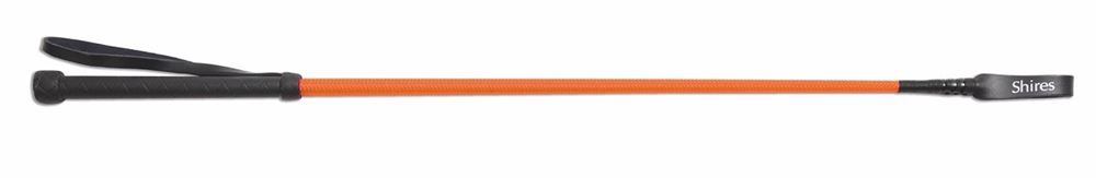 Shires Thread Stem Whip - Child (Plain Orange)