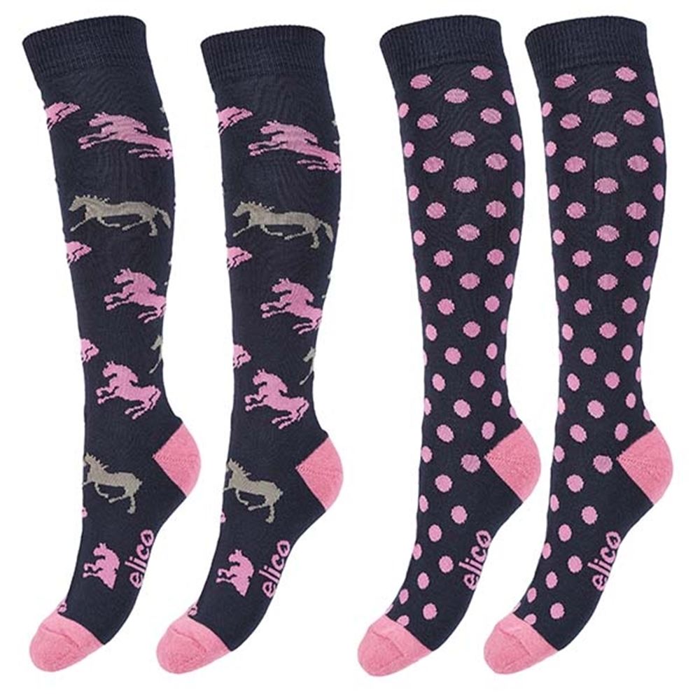 Jenkinsons Elico Socks - Twin Pack (Sorrento)