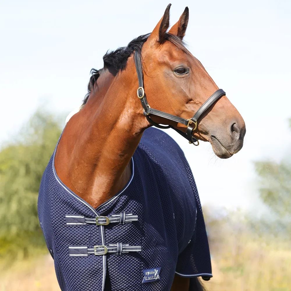 Hy Equestrian StormX Empra AirFlex 3D Rug (Navy)