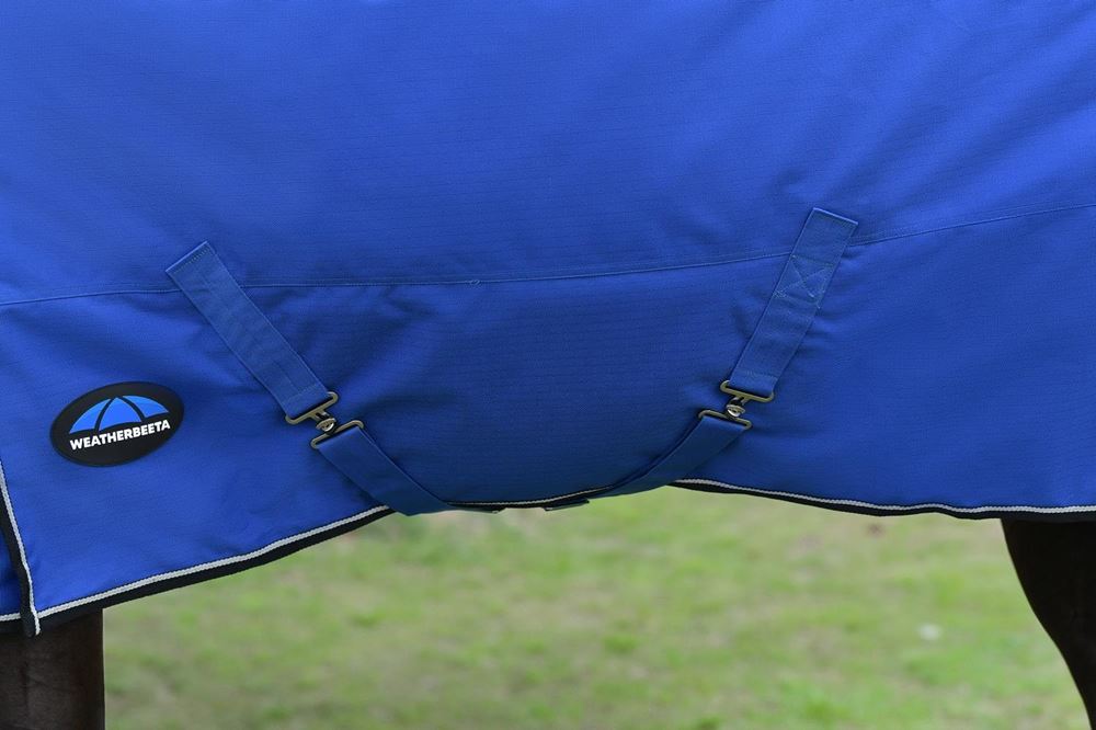 Weatherbeeta Comfitec Essential Turnout Standard Neck - 220g (Cobalt/Black)