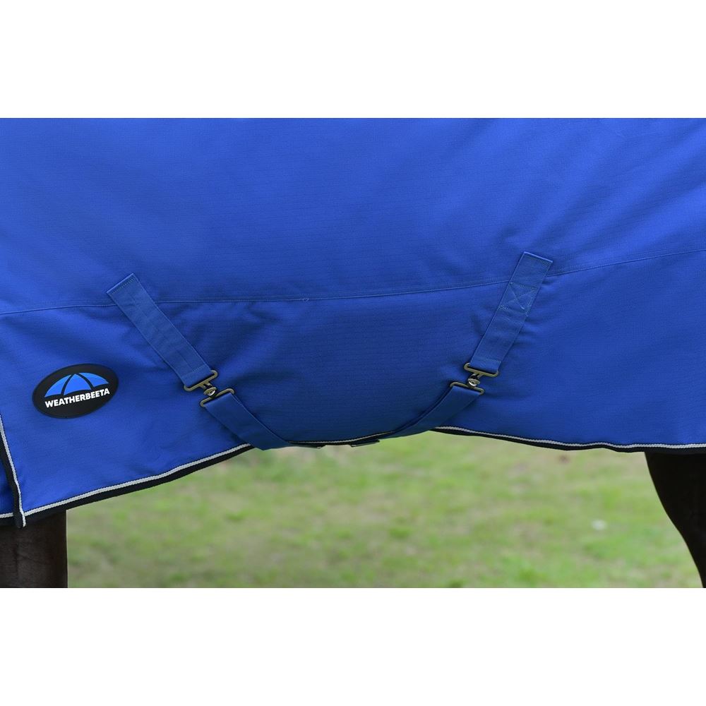 Weatherbeeta Comfitec Essential Turnout Standard Neck - 220g (Cobalt/Black)