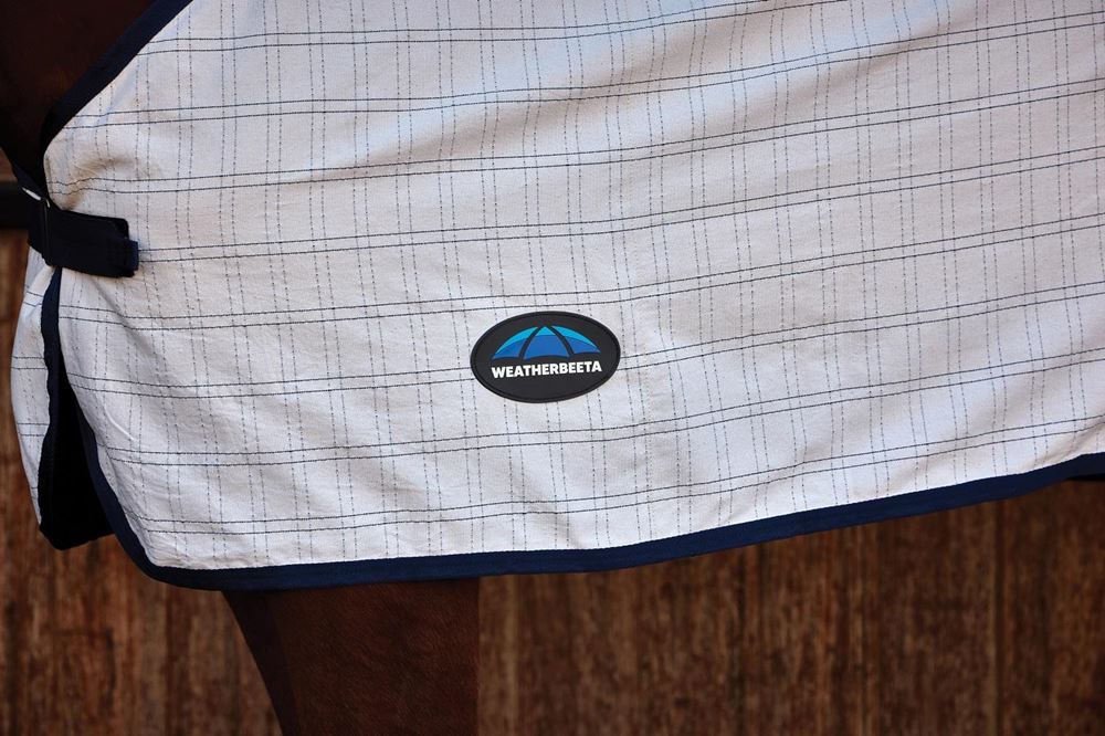 Weatherbeeta Comfitec Cotton Liner Sheet Standard (White/Navy)