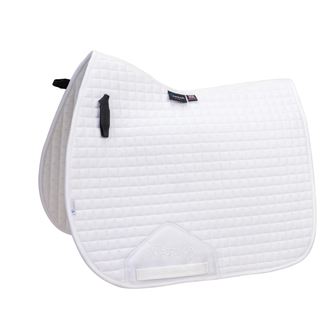 Shires Arma Deluxe Cotton Saddlecloth (White)
