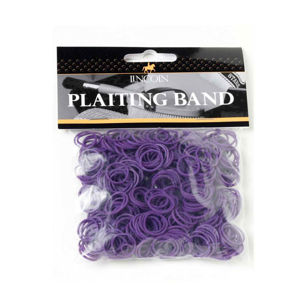 Lincoln Plaiting Bands - 500 pack