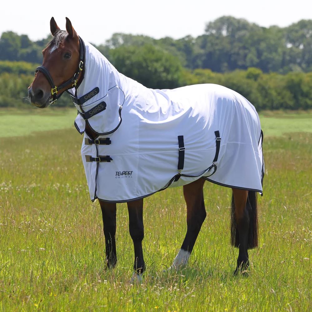 Shires Tempest Original Fly Combo Rug (White/Navy)