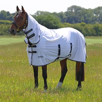 Shires Tempest Original Fly Combo Rug (White/Navy)