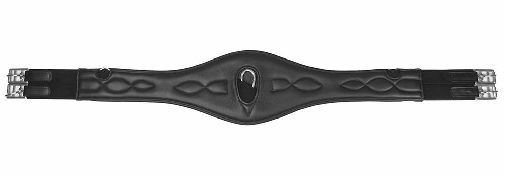 Rhinegold Pro-Contoured Super Soft Leather Girth