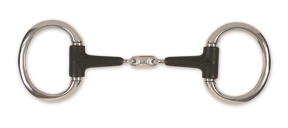 Shires EquiKind+ Eggbutt Peanut link Bit