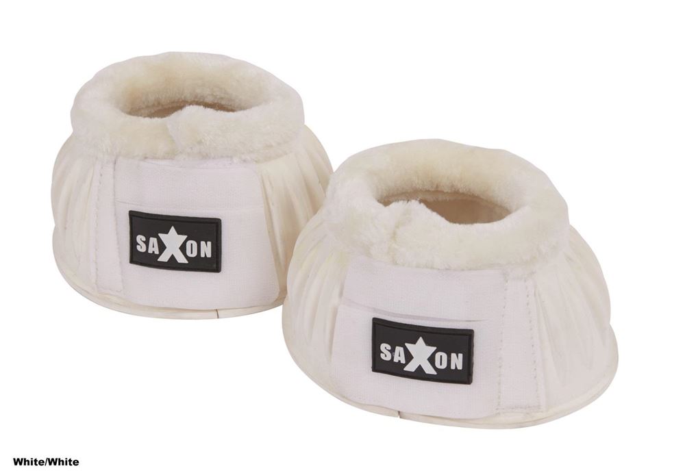 Saxon Fleece Trim Rubber Bell Boot