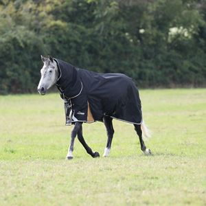 Shires Highlander Plus 200 Combo Turnout Rug (Black)