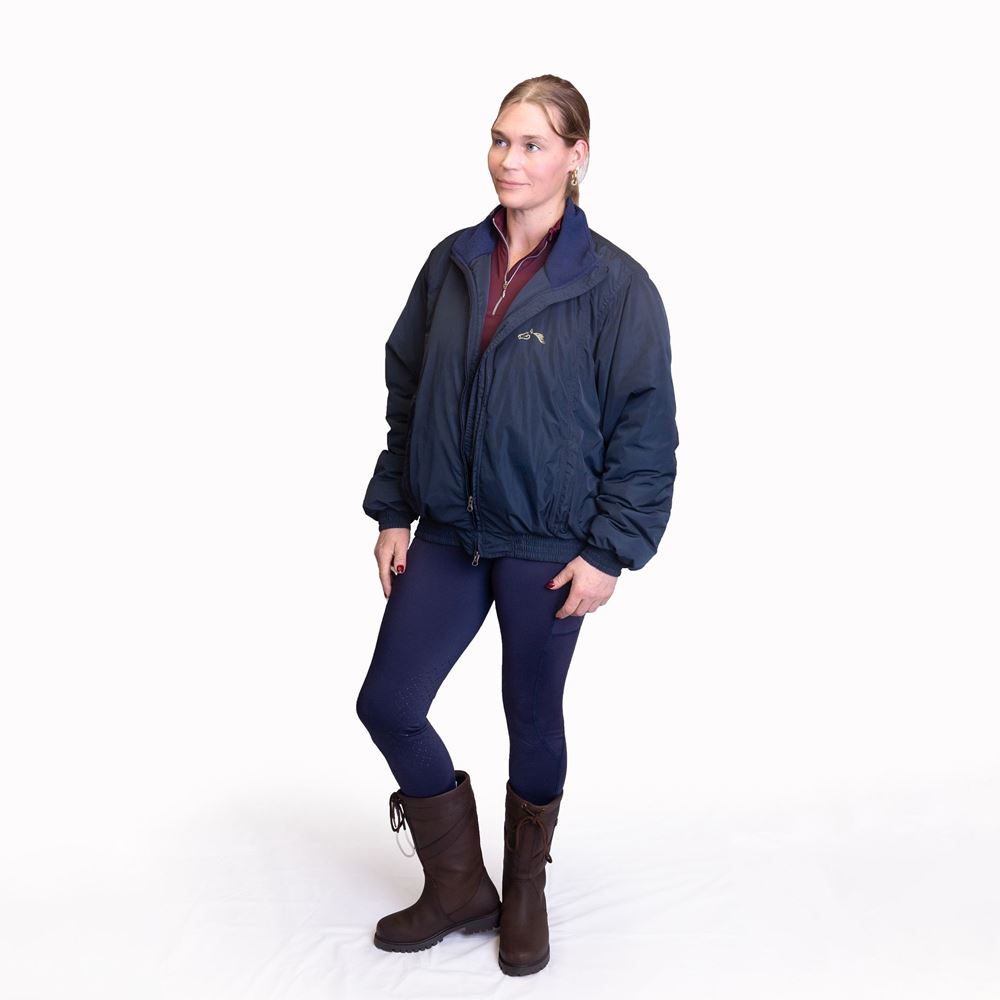 Gallop Unisex Bomber Jacket (Navy)