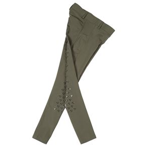 Shires Aubrion Albany Maids Riding Tights (Deep Green)