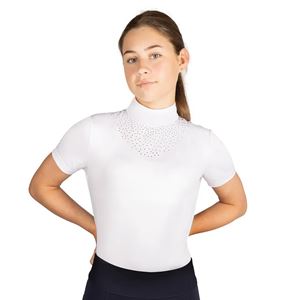 Hy Equestrian Children's Roka Regal Show Shirt (White)