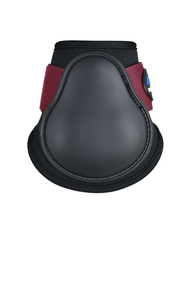 Weatherbeeta Tough-Tec Prime Fetlock Boots (Black/Burgundy)