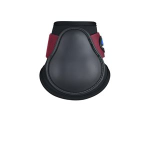 Weatherbeeta Tough-Tec Prime Fetlock Boots (Black/Burgundy)