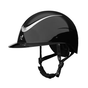 Shires Karben Alina Ellipse Riding Hat Sizes 54cm and below (Black/Gunmetal)