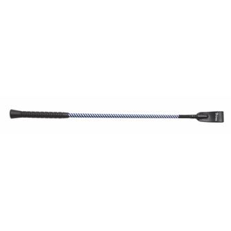 Shires Rubber Grip Whip (Navy/White)