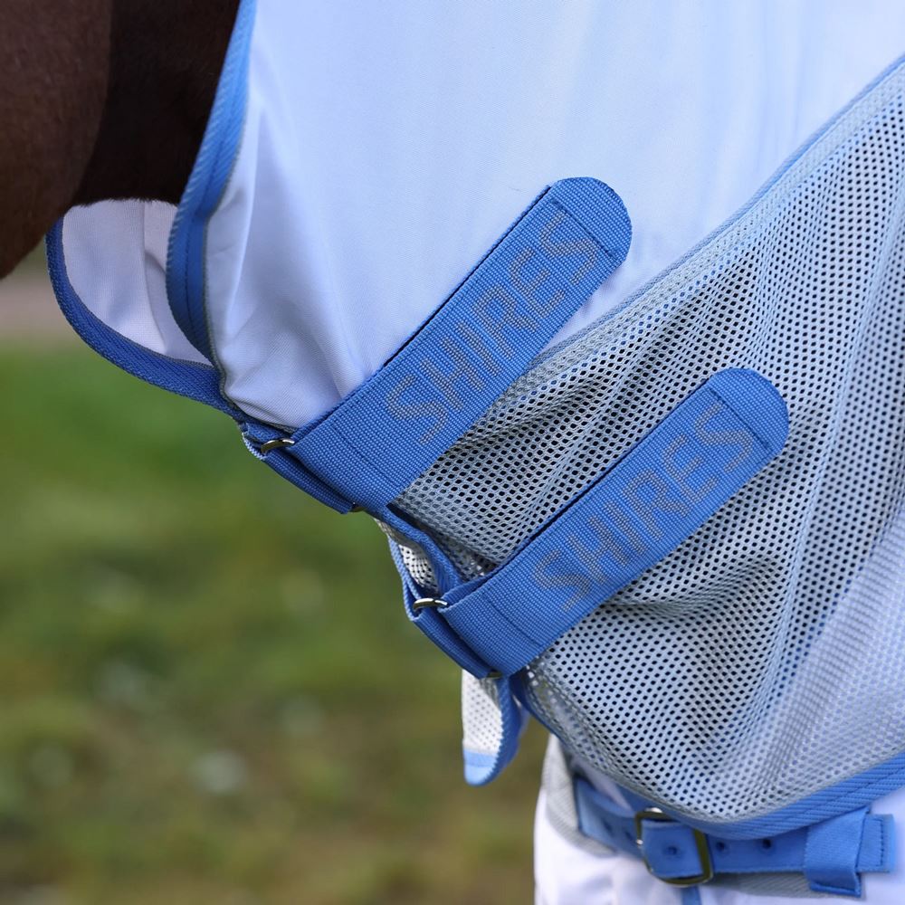 Shires Tempest Original Fly Mesh Combo Rug (Sky)