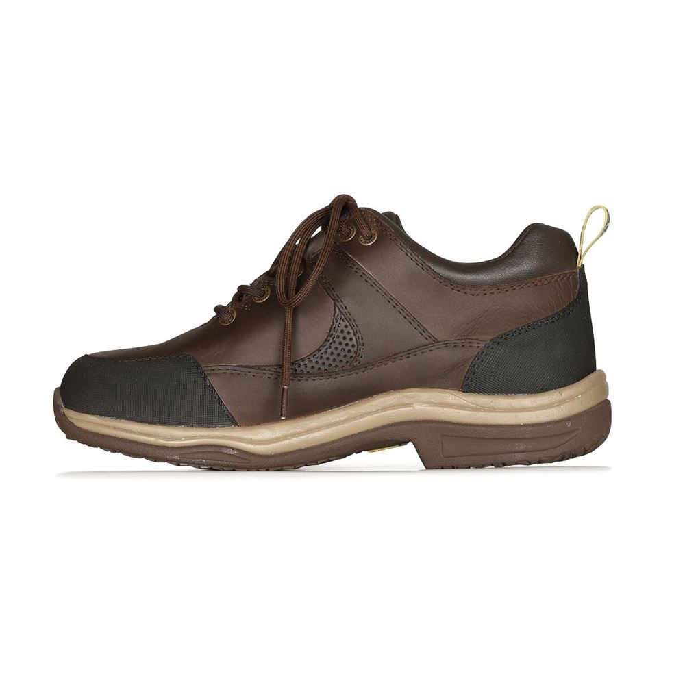 Shires Moretta Norvara XGRIP Trainers (Brown)