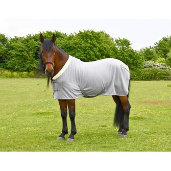 Rhinegold Show Fleece With Fur Collar (Grey)
