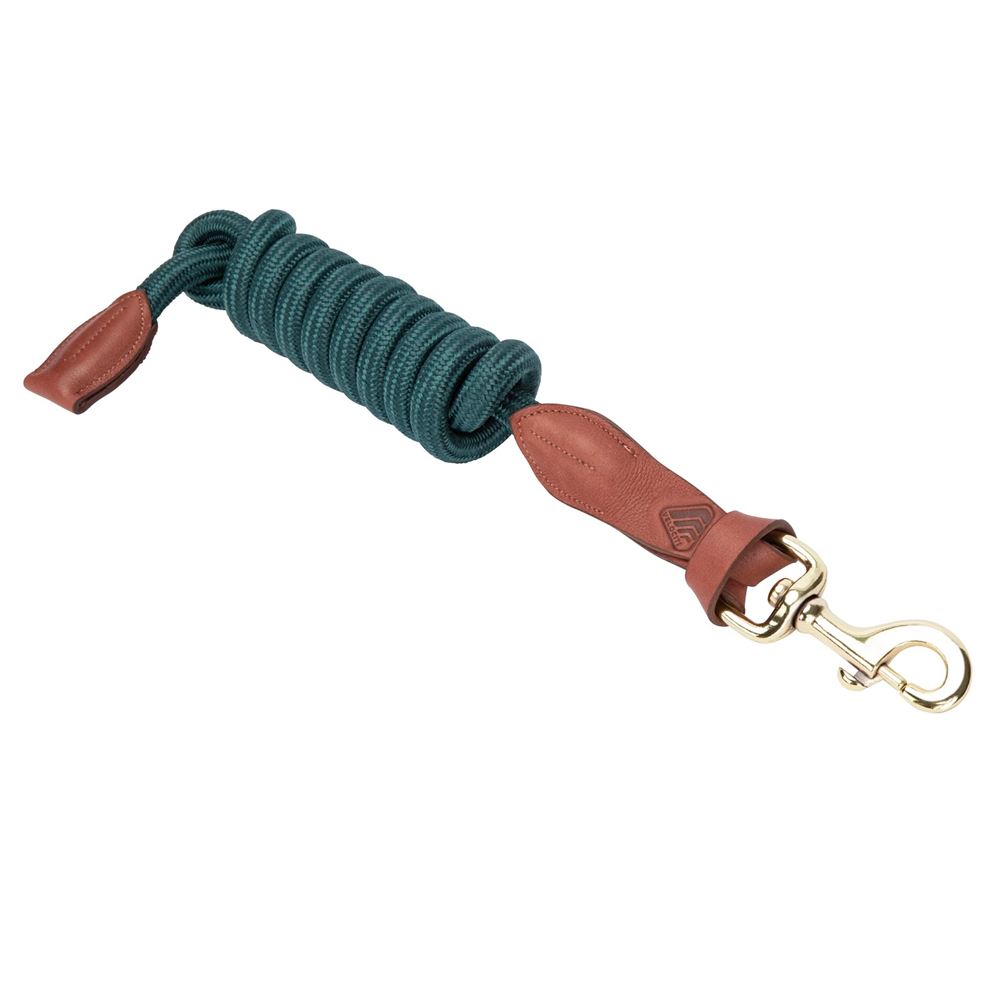 Shires Velociti Lusso Leather Lead Rope