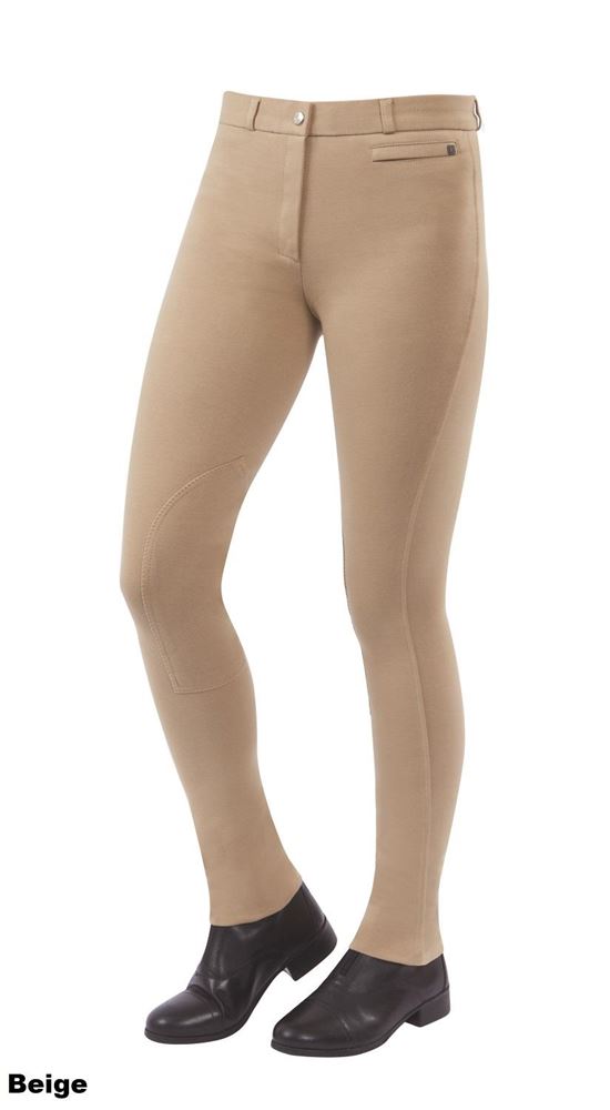 Dublin Supa-Fit Zip Up Knee Patch Jodhpurs