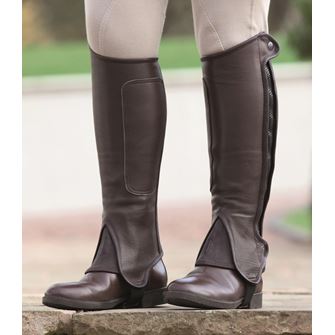 Shires Performance Wortham Leather Half Chaps