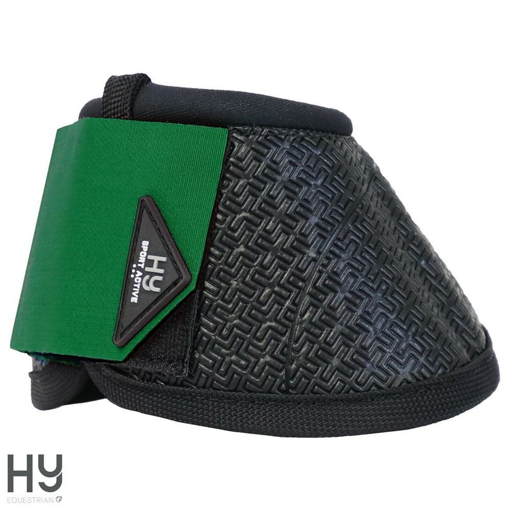 Hy Sport Active Over Reach Boots (Emerald Green)