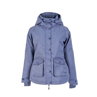 Shires Aubrion Palisade Young Rider Waterproof Coat - (Blue)