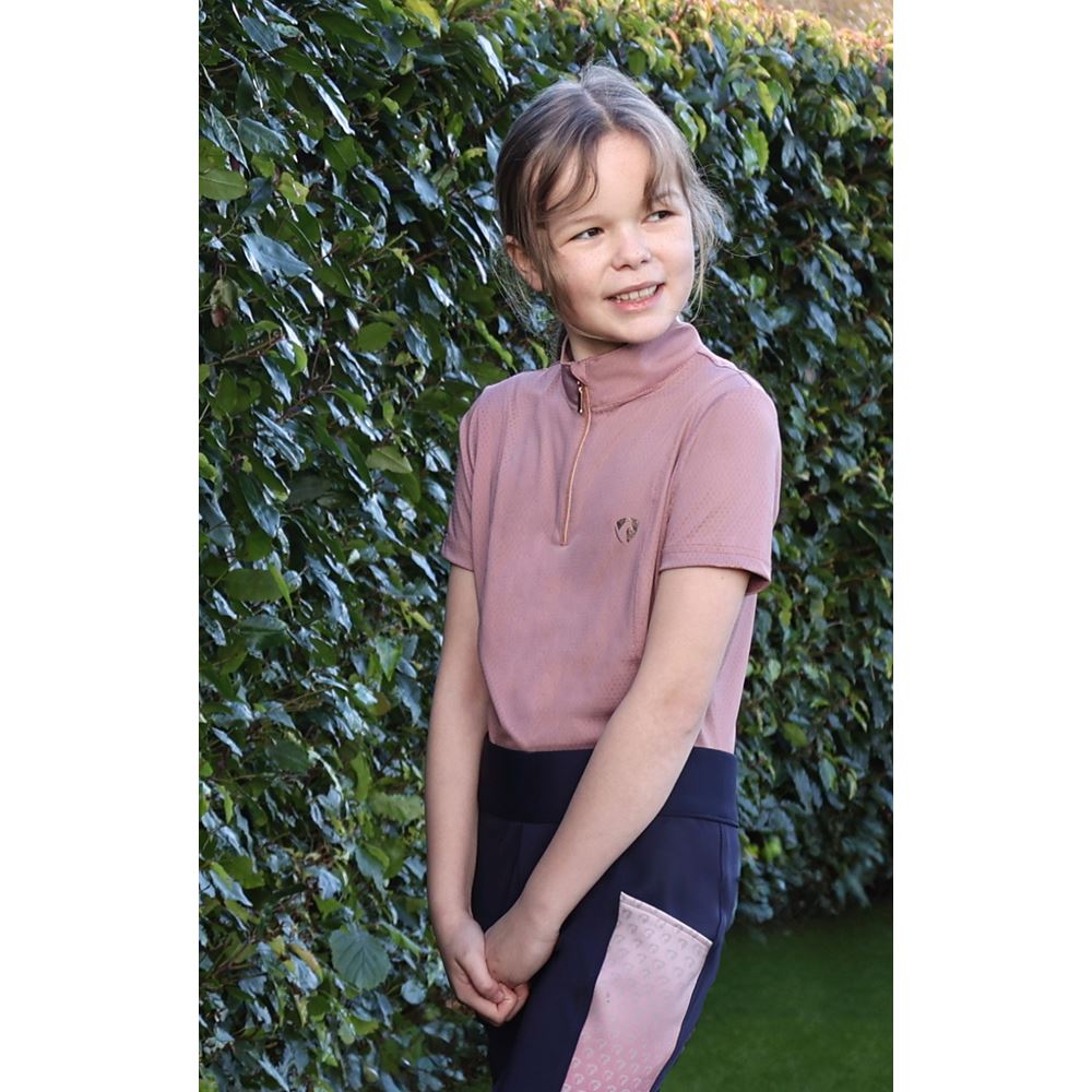 Hy Equestrian Elevate Mizs Sports Shirt (Rose)