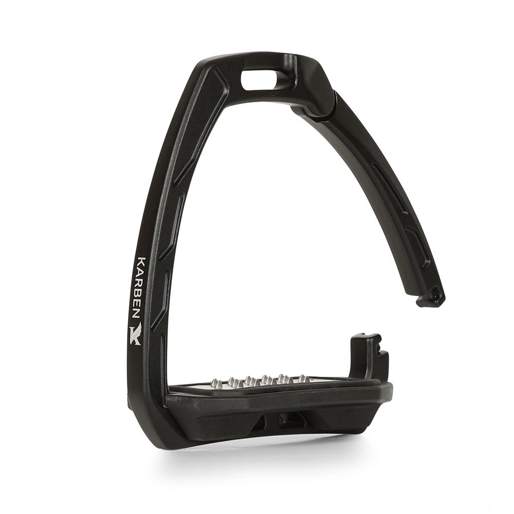 Shires Karben Ultra Grip Stirrups (Black)