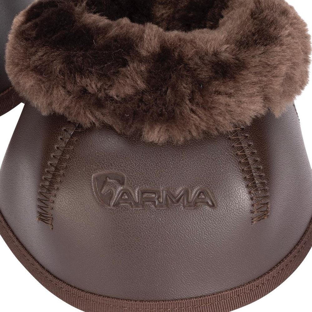 Shires ARMA NX-MAX+ SupaFleece Over Reach Boots (Brown)