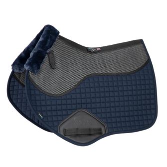 Shires ARMA Soft Grip Jump Saddlecloth (Navy)