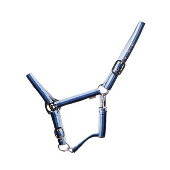 Hy Equestrian Trinity Head Collar (Navy/Blue/Light Blue)