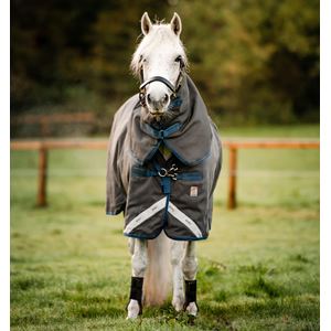 Horseware Rhino Plus HexStop Vari-Layer - 250g (Grey/Indigo & Navy) 