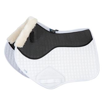 Shires ARMA Soft Grip Jump Saddlecloth (White)