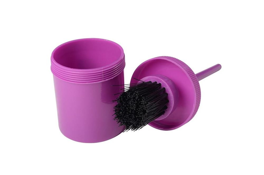 Roma Brights Hoof Oil Brush & Bottle (Deep Purple)