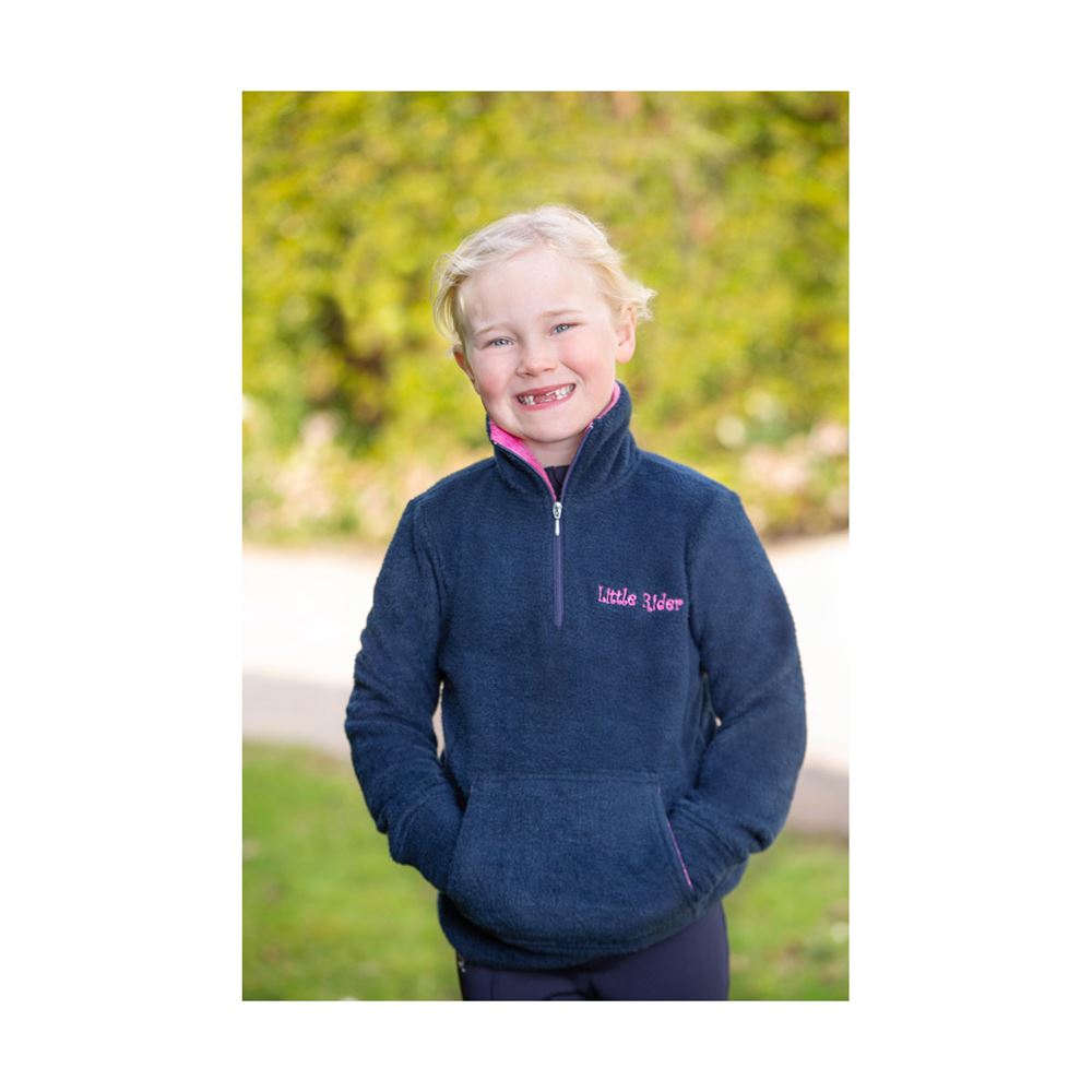 **barcodes/pics** Nina Soft Fleece by Little Rider (Pink/Navy)