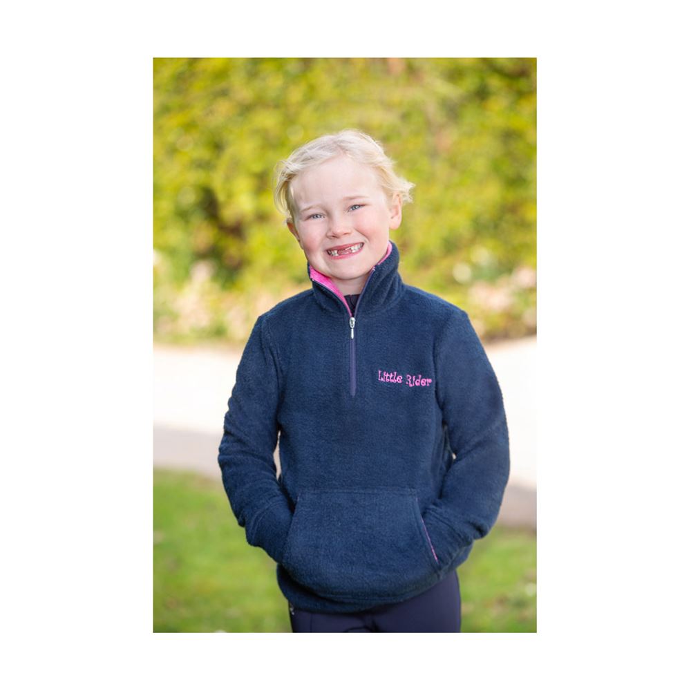 **barcodes/pics** Nina Soft Fleece by Little Rider (Pink/Navy)