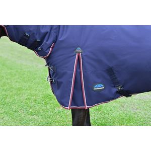 Weatherbeeta Comfitec Essential Turnout Combo - 220g (Navy/Burgundy)