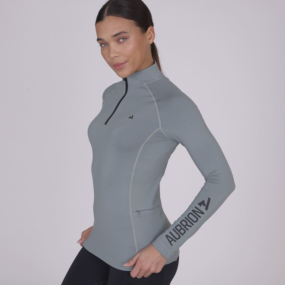 Shires Aubrion React Winter Base Layer (Sage)