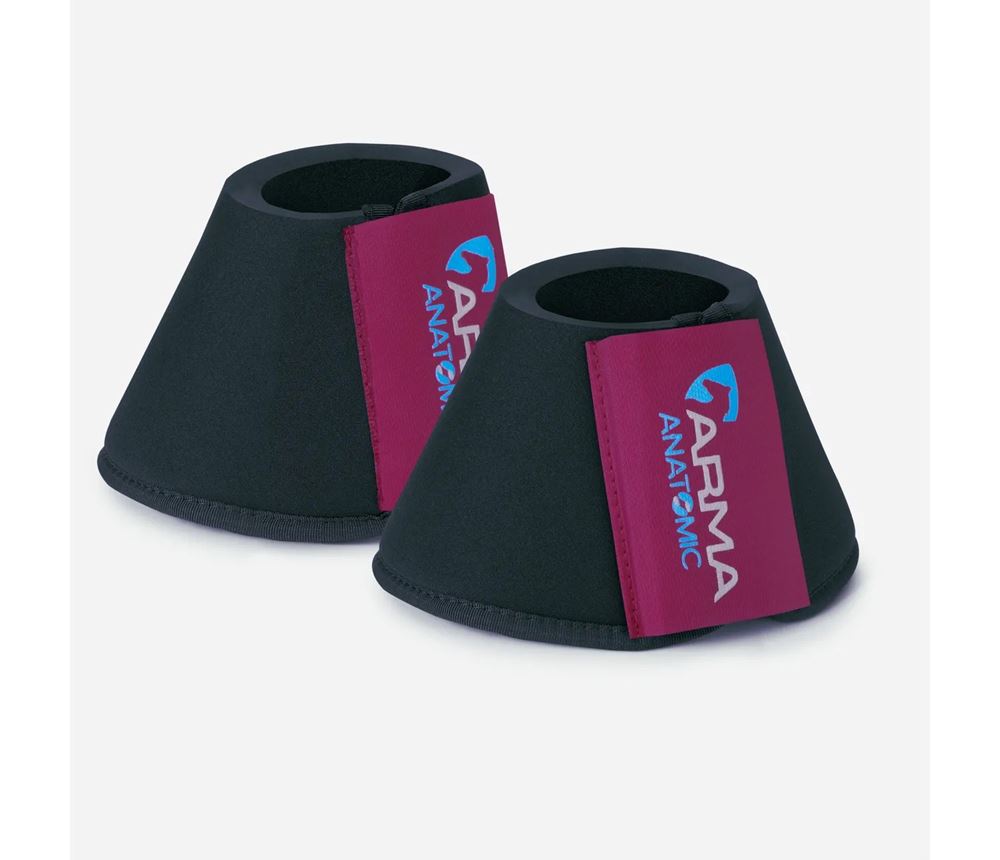 Shires ARMA Neoprene Over Reach Boots (Black Cherry)