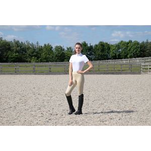 Hy Equestrian Selah Competition Riding Tights (Beige)