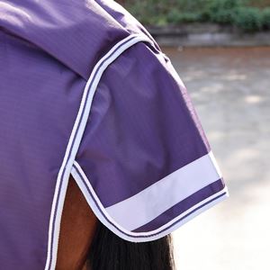Shires Highlander Original 100 Turnout Rug & Neck Set (Plum)