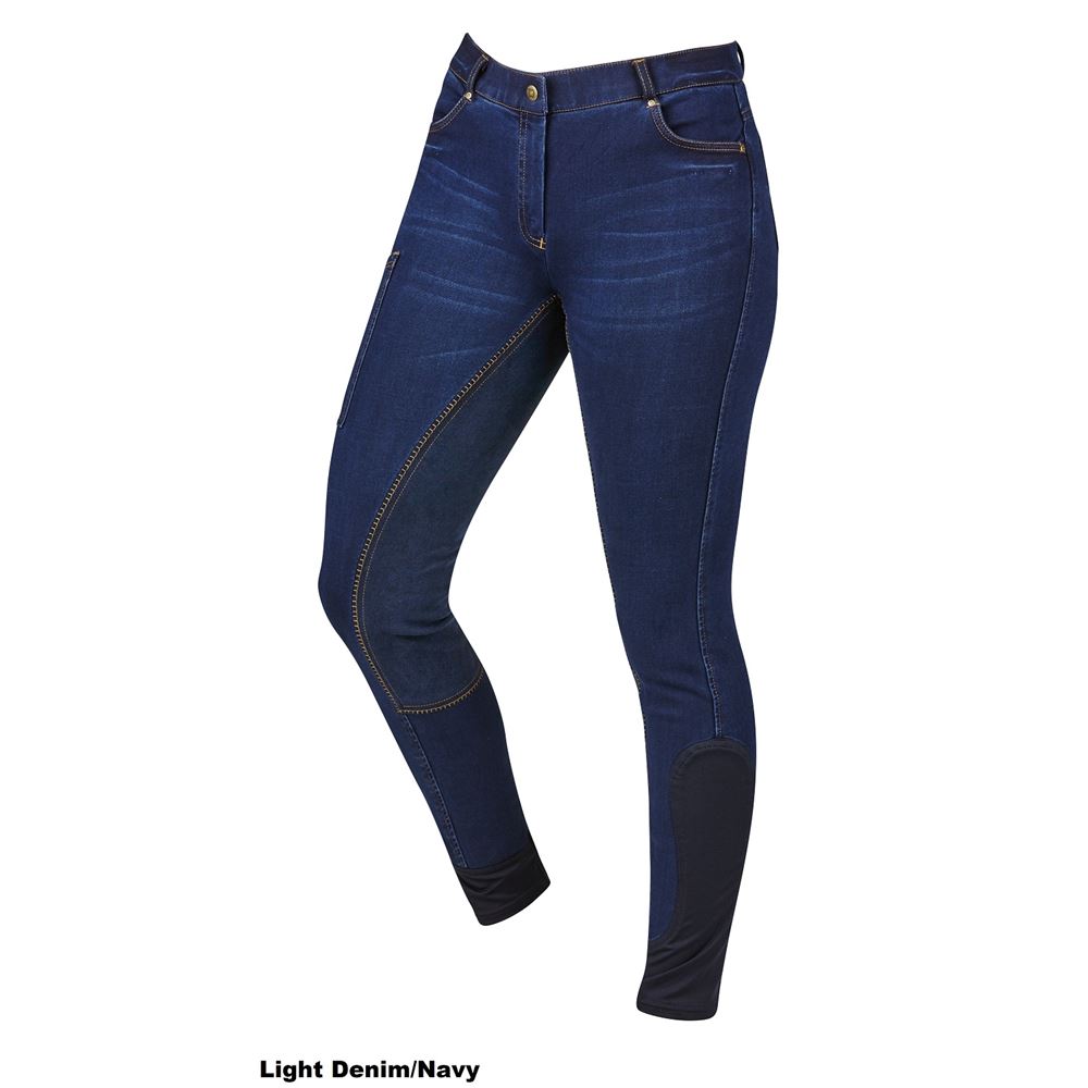 Dublin Shona Full Suede Seat Denim Breeches